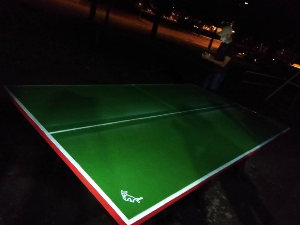 Már megint hogyan néz ki ez a pingpong asztal